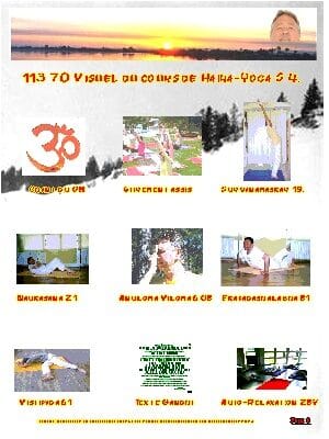Ref 113 70 Séance Yoga traditionnel “Énergie, équilibre, intériorisation” en vidéo avec Bernard S 4- + relaxation 1h04 mn